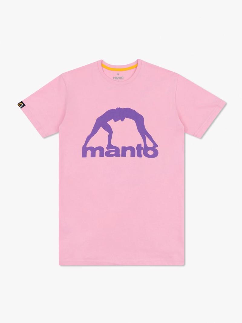MANTO vibe 25 tshirt-pink/purple